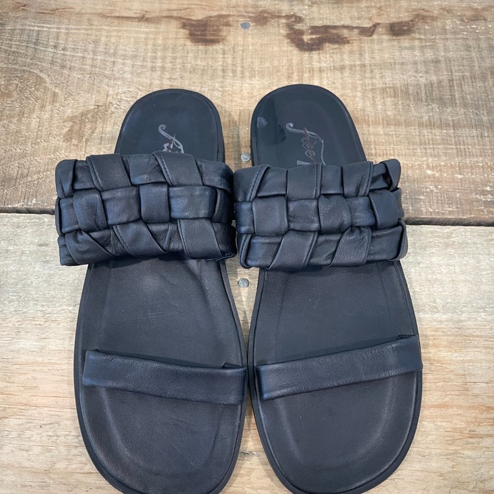 🖤 Free People Winding River Sandal in Black size 8 - Picture 11 of 11